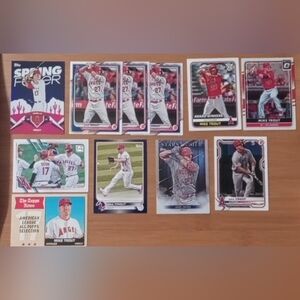 Mike Trout Baseball Card Lot